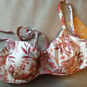 Kona Sol bathing suit top size small women